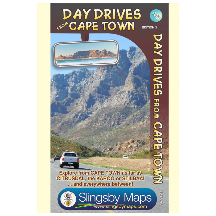 Waterproof tourist map - South Africa: Day Drives from Cape Town (South Africa) | Tracks4Africa