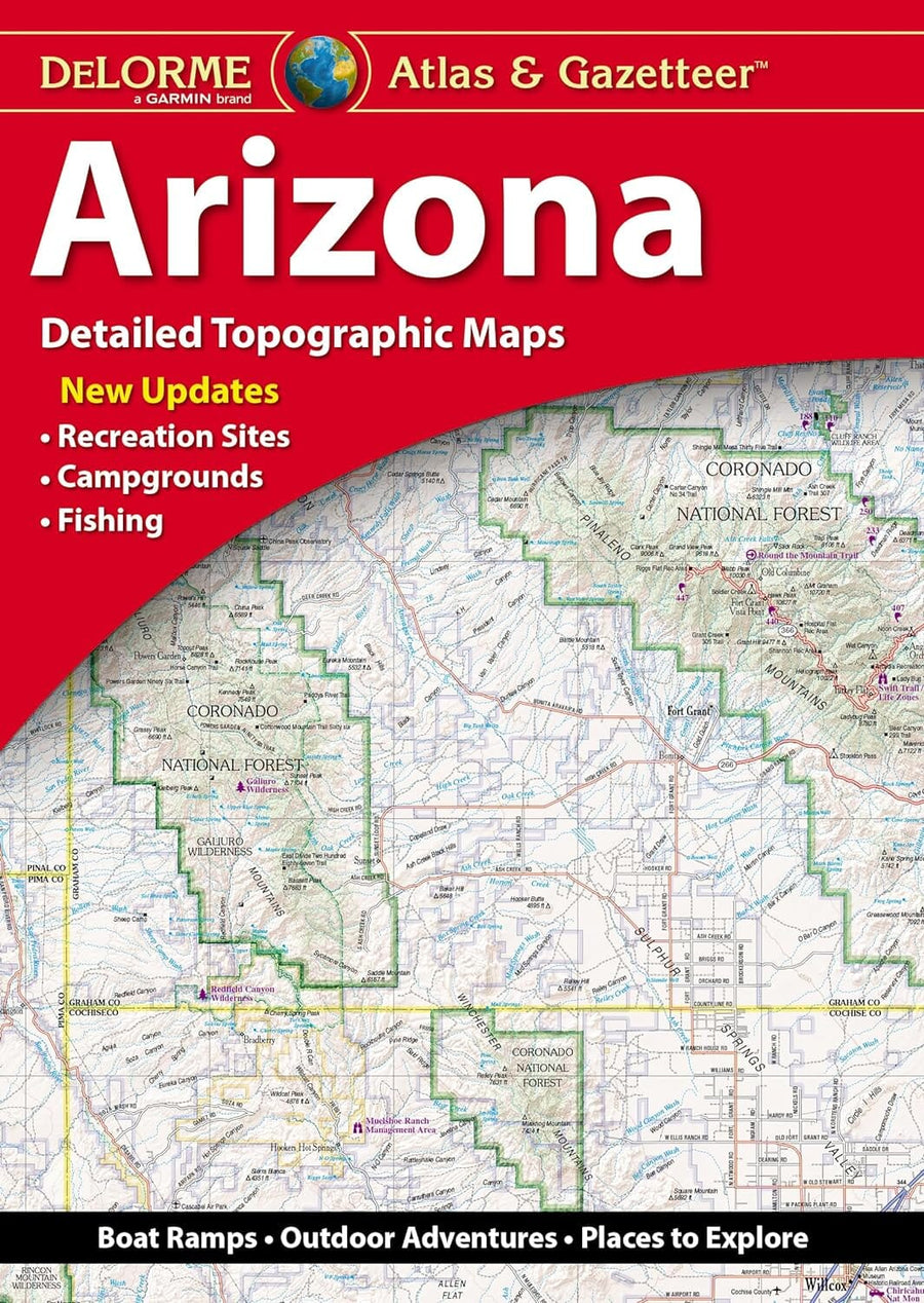 Arizona Atlas & Gazetteer | DeLorme atlas DeLorme 