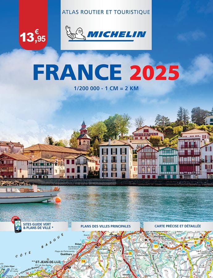 MICHELIN ATLAS ROUTIER FRANCE 2018フランス地図 917MZKSszjL.jpg