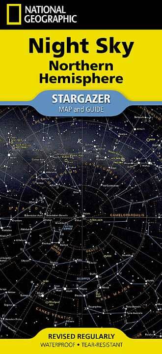Folded Map - Night Sky - Northern Hemisphere | National