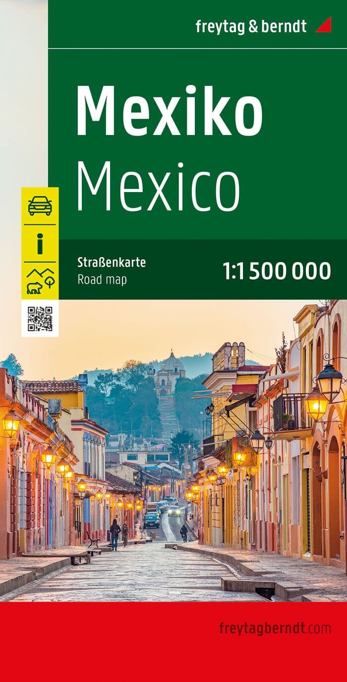 Carte routière - Mexique | Freytag & Berndt carte pliée Freytag & Berndt 