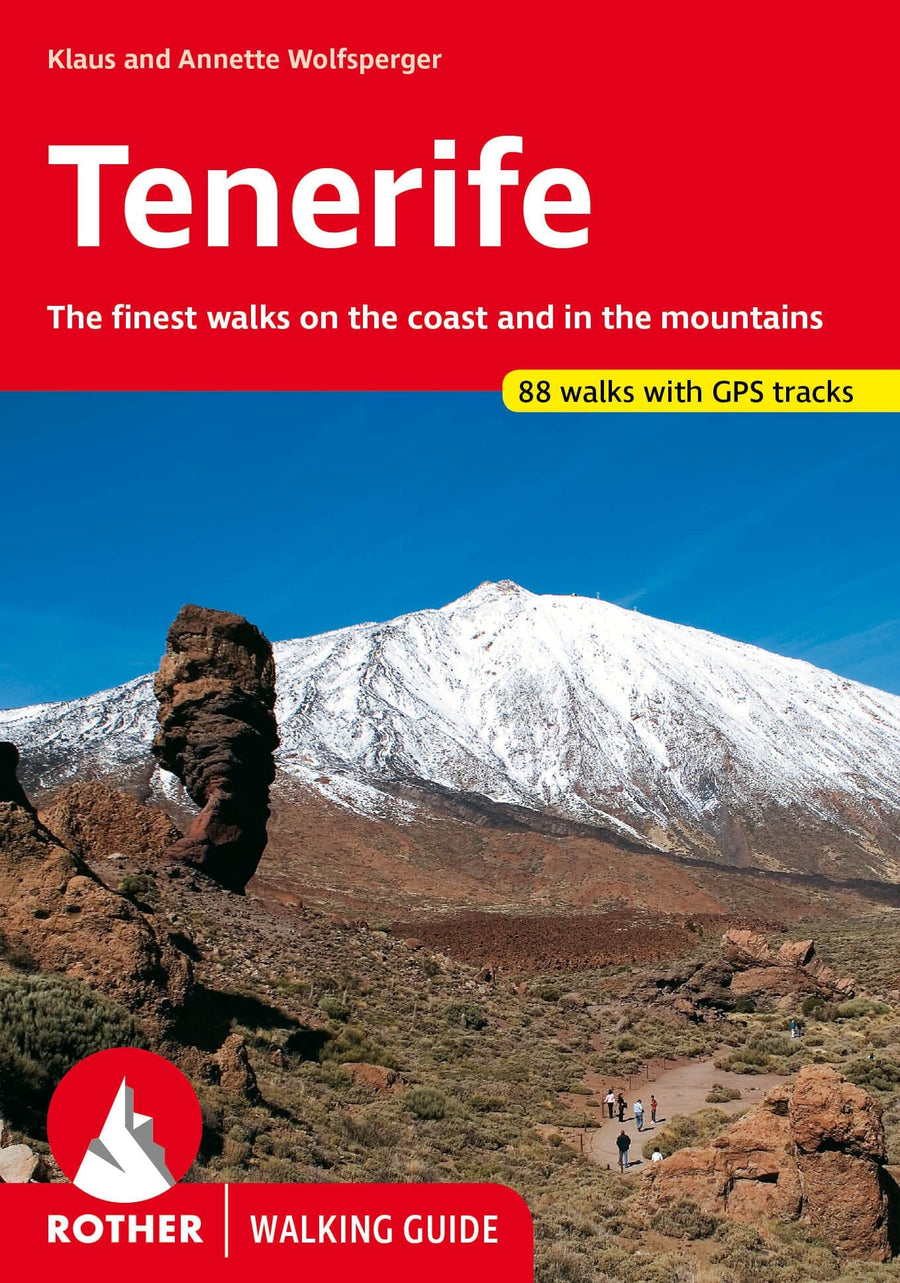 Guide de randonnée (en anglais) - Tenerife | Rother guide de randonnée Rother 