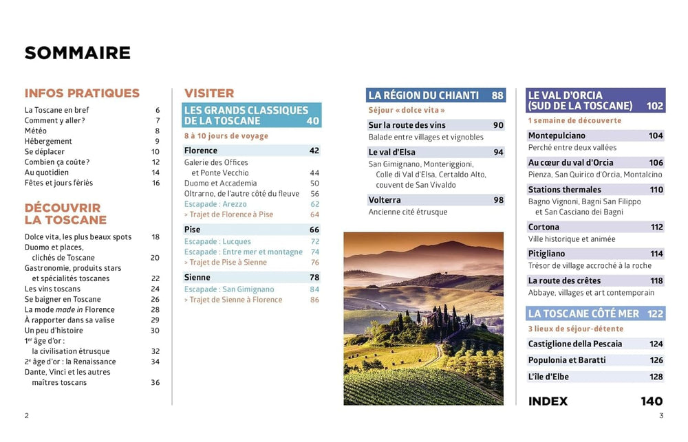 Le guide Simplissime - Toscane - Édition 2024 | Hachette guide de voyage Hachette 