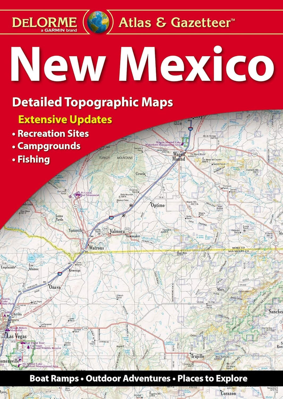 New Mexico Atlas & Gazetteer | DeLorme atlas DeLorme 