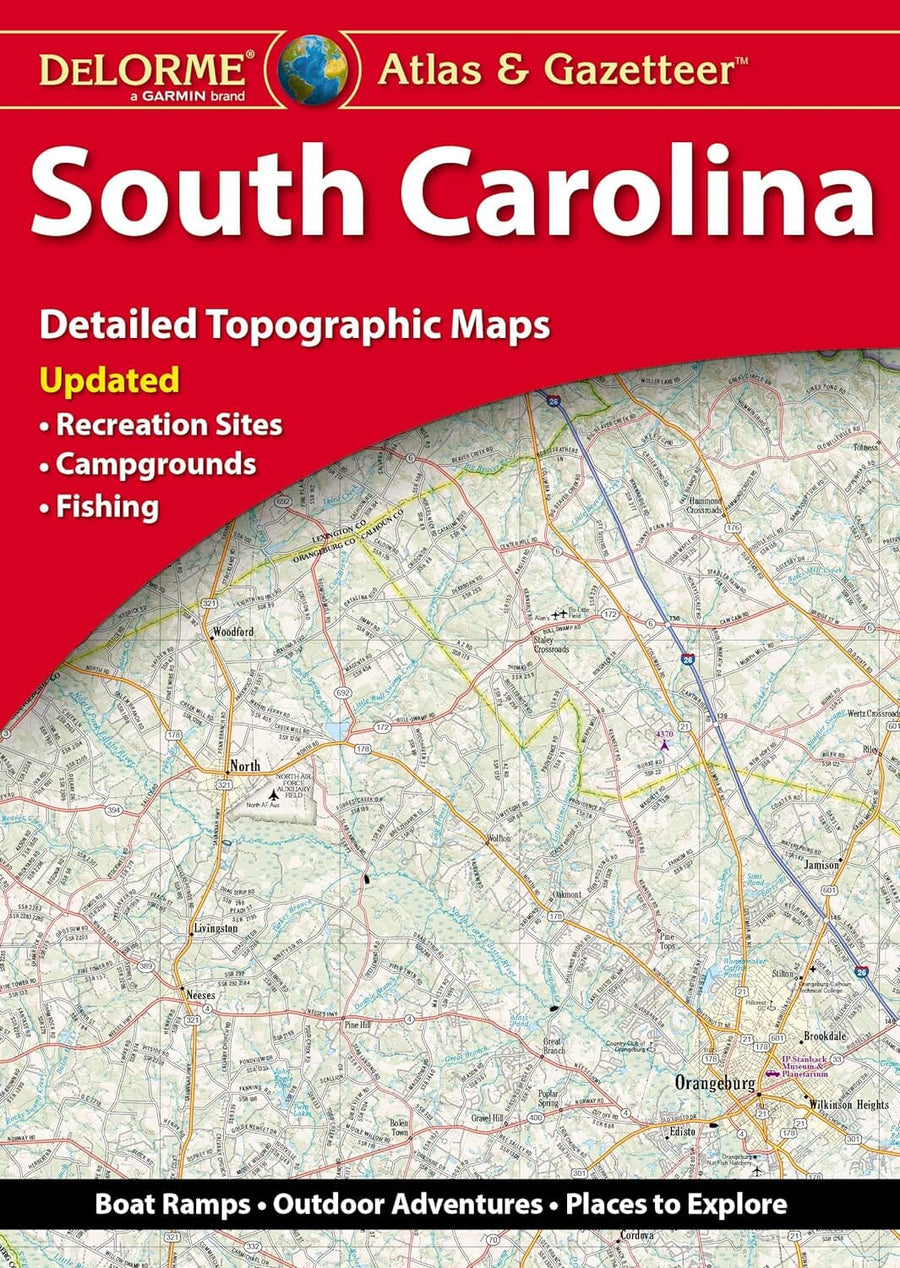 South Carolina Atlas & Gazetteer | DeLorme atlas DeLorme 