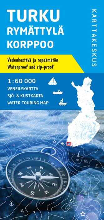 Carte marine n° 23 - Turku Rymättylä Korppoo (Finlande) | Karttakeskus carte pliée Karttakeskus 