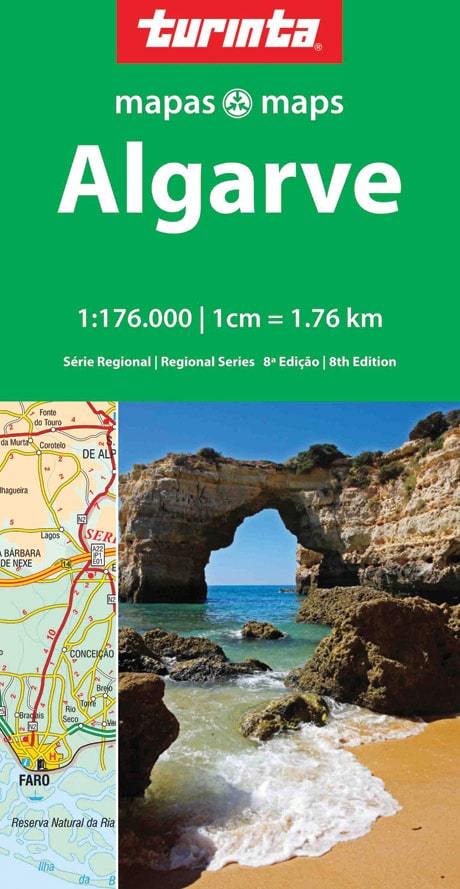Algarve Cities and Attractions Map