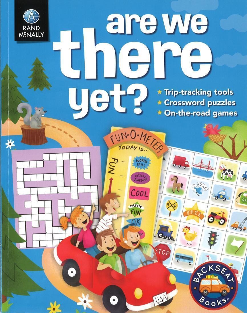 The are We There Yet Road Trip Activity Pack for Kids Travel