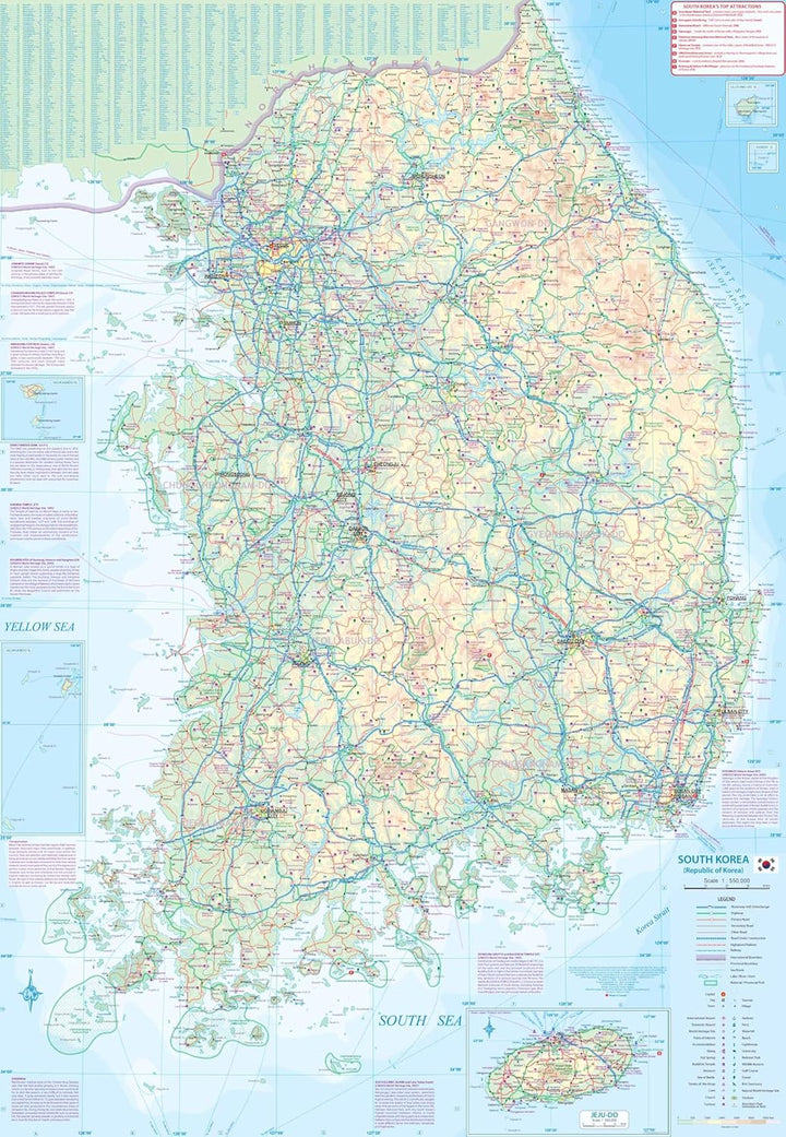 Travel map - South Korea & Seoul Plan | ITM