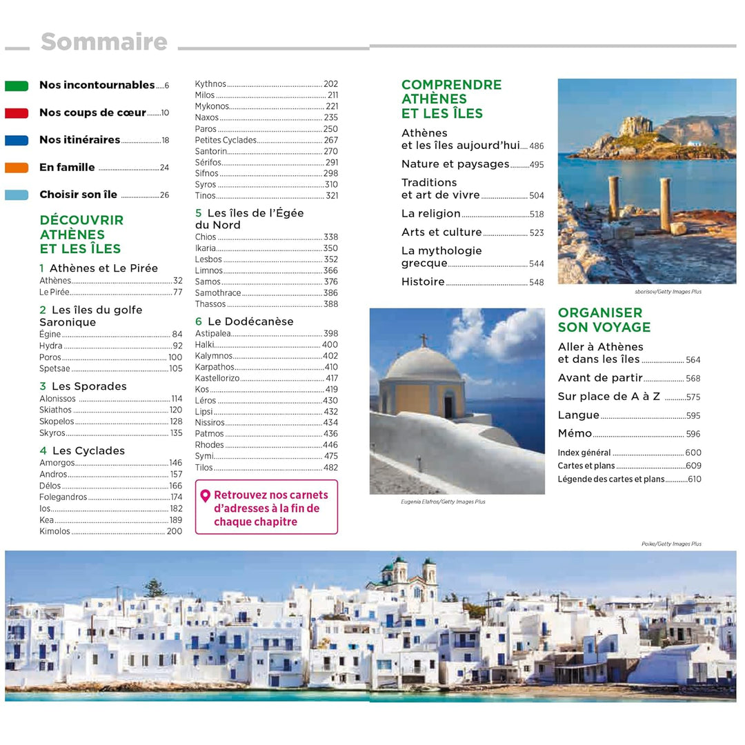 Green Guide - Greek Islands &amp; Athens - 2024 Edition | Michelin