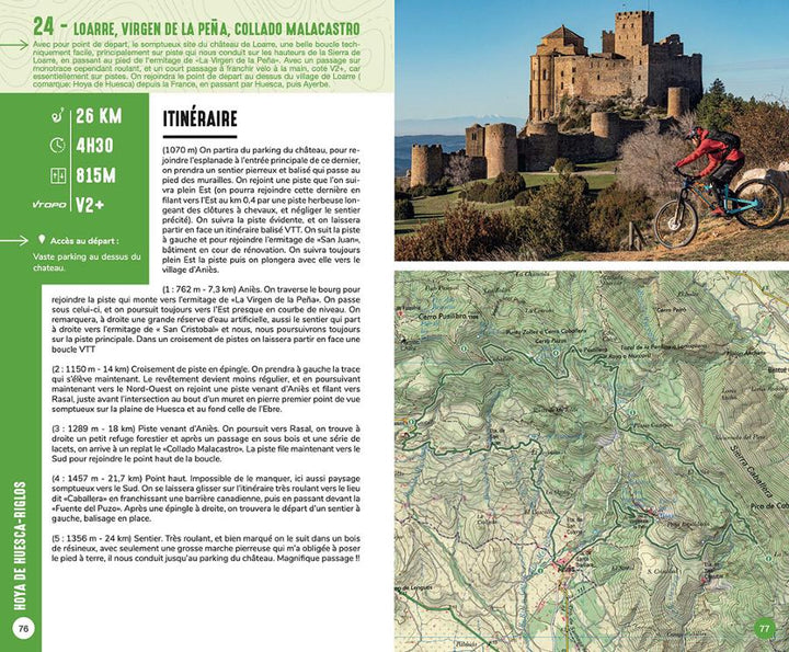 Cycling topoguide - Aragon (Spain), 61 mountain bike routes | VTOPO
