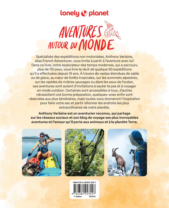 Beau livre - Aventures autour du monde | Lonely Planet