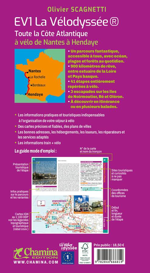 Cycling guide - The Atlantic Coast, from Nantes to Hendaye | Chamina (French)