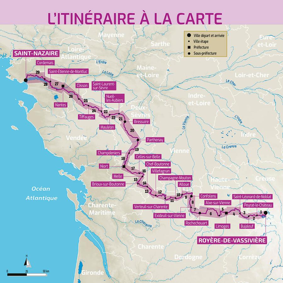 Cycling Guide - La Vélidéale, from Lake Vassivière to the Atlantic Ocean | Chamina