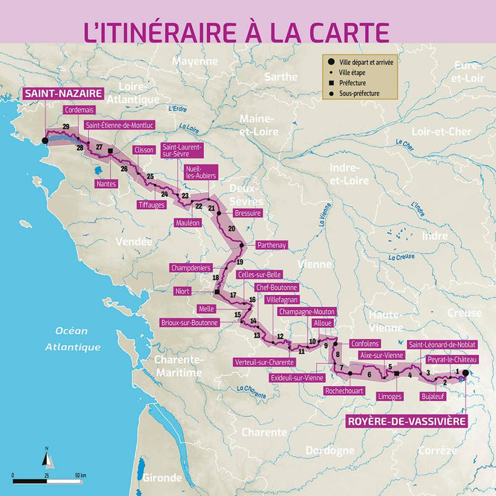 Cycling Guide - La Vélidéale, from Lake Vassivière to the Atlantic Ocean | Chamina