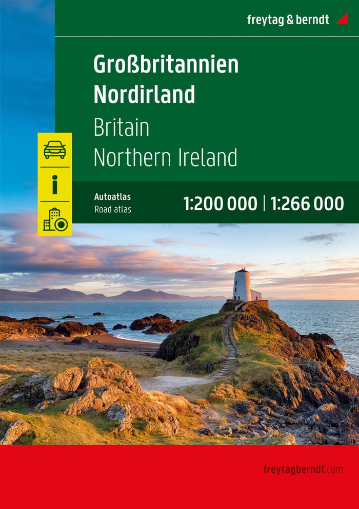 Road atlas (spiral) - Great Britain, Northern Ireland | Freytag &amp; Berndt