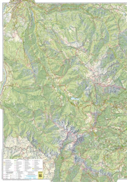 Hiking map # 56 - Piccole Dolomiti Pasubio (Italy) | Tabacco