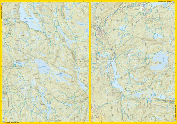 Hiking map - Oslo North - Stikart (Norway) | Calazo