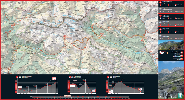 Carte de randonnée - Senda Pirenaica GR11, Cabo Higer-Cap de Creus (Catalogne) | Alpina