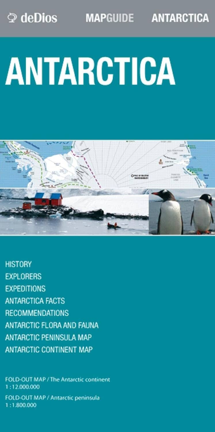 Antarctique | deDios carte pliée DeDios 