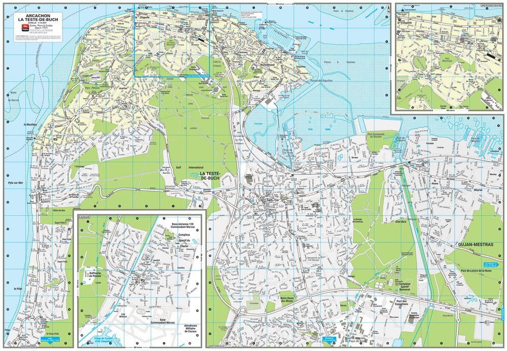 Arcachon, Gironde - Plan de ville | Blay Foldex carte pliée Blay Foldex 