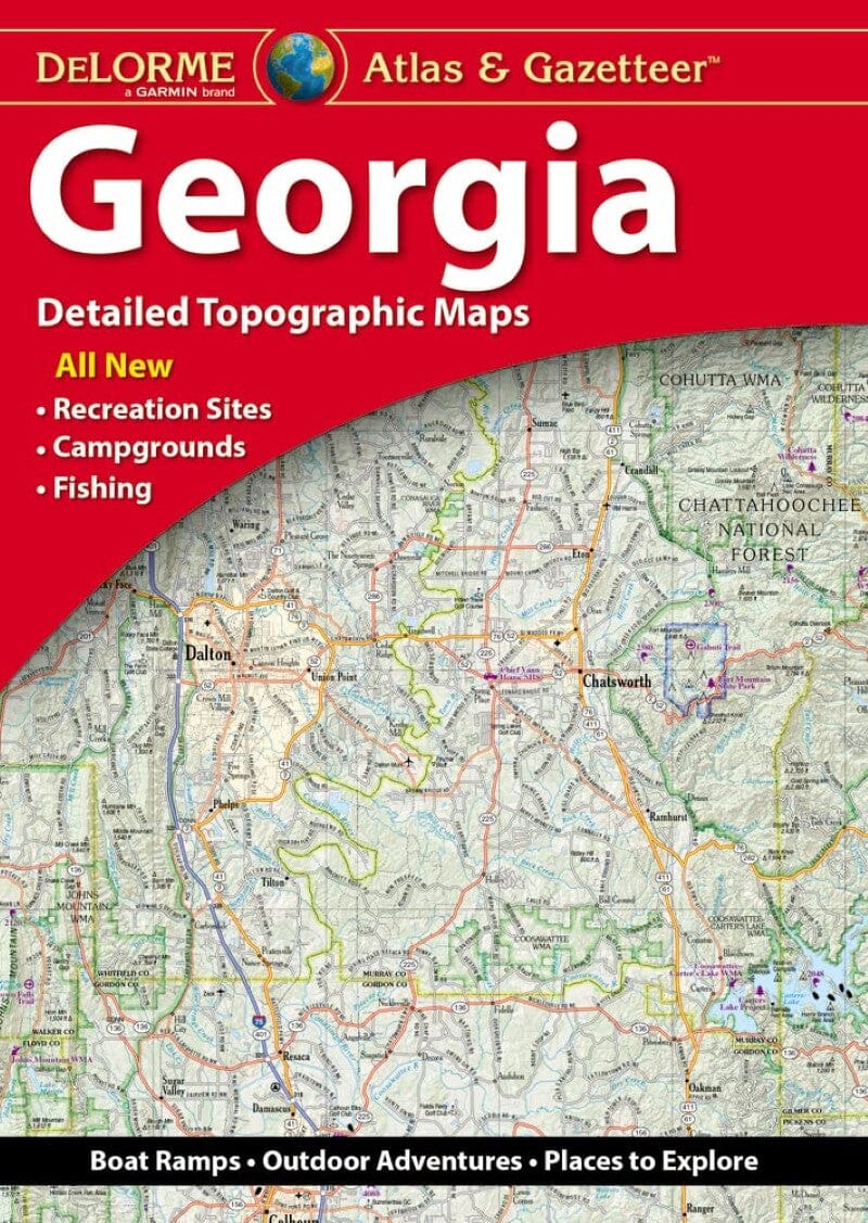 Atlas et répertoire géographique - Géorgie | DeLorme Atlas DeLorme 