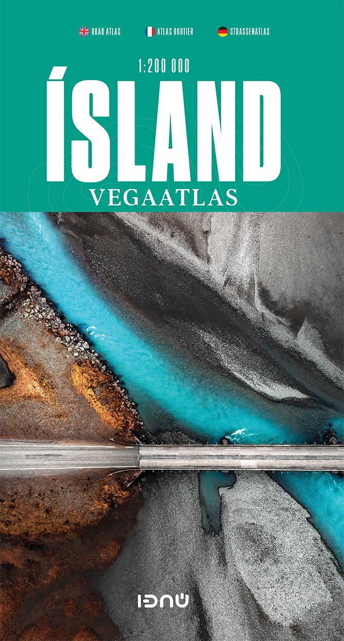 Atlas routier à spirales - Islande (31 x 16 cm) | Idnu atlas Idnu 