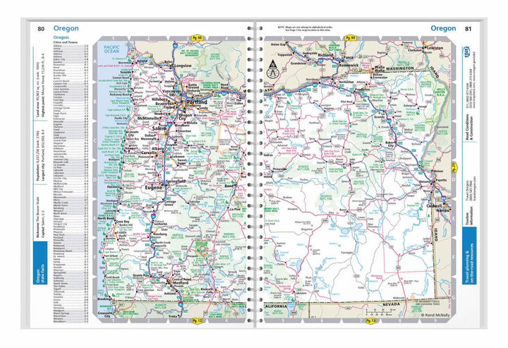 Atlas routier à spirales - USA, Canada, Mexique | Freytag & Berndt atlas Freytag & Berndt 