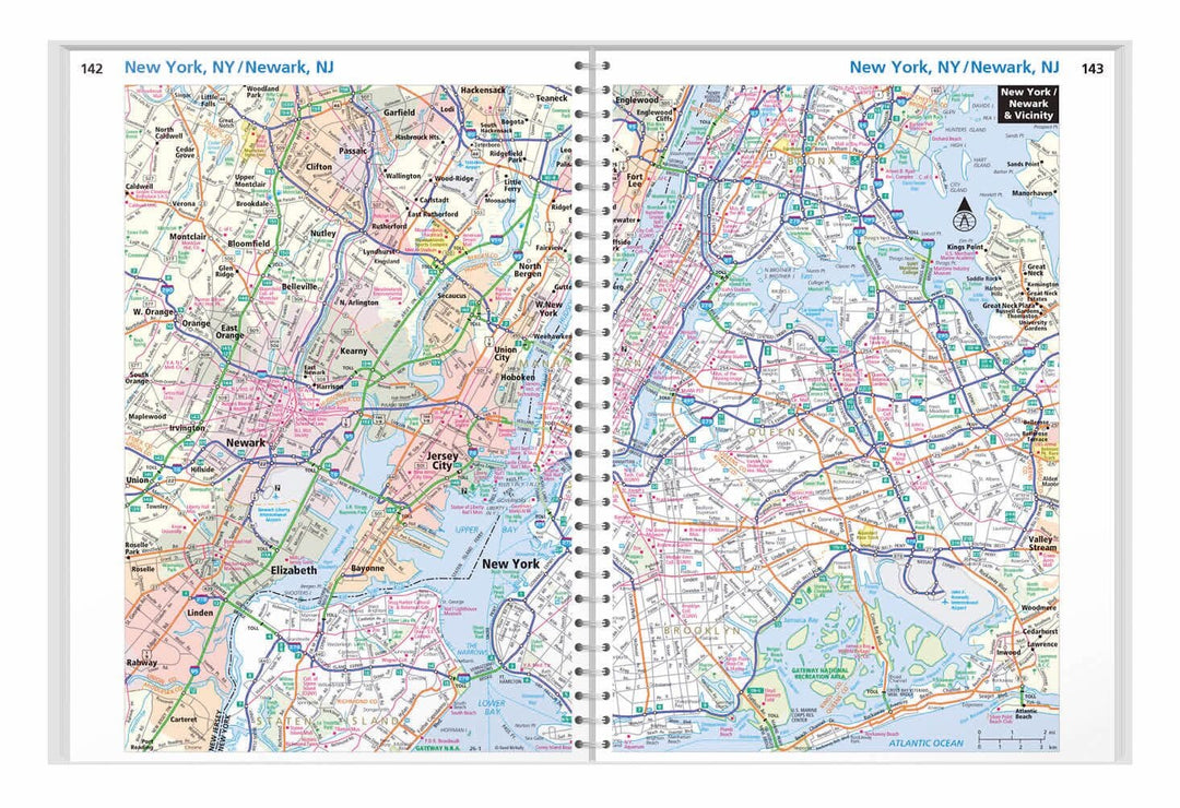 Atlas routier à spirales - USA, Canada, Mexique | Freytag & Berndt atlas Freytag & Berndt 