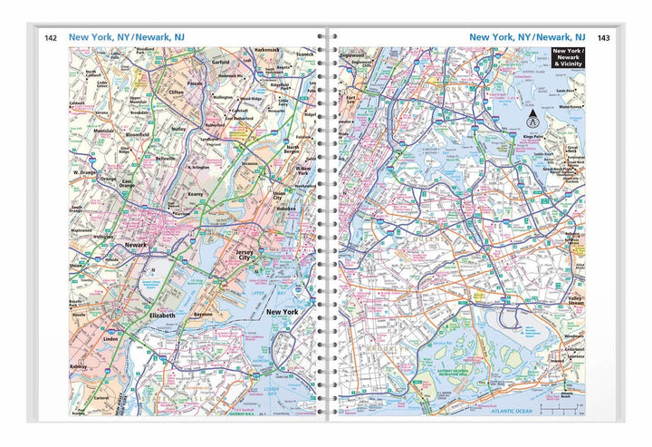 Atlas routier à spirales - USA, Canada, Mexique | Freytag & Berndt atlas Freytag & Berndt 