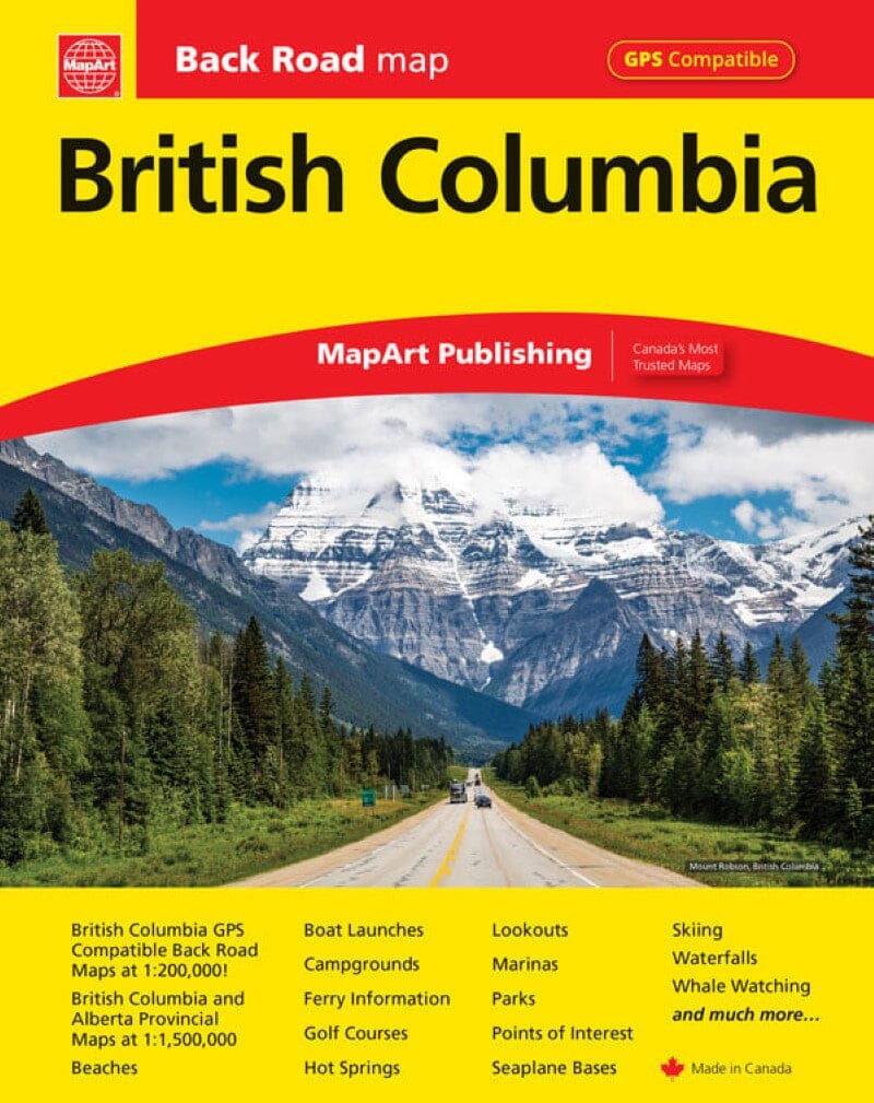 Atlas routier - British Columbia | Canadian Cartographics Corporation atlas Canadian Cartographics Corporation 