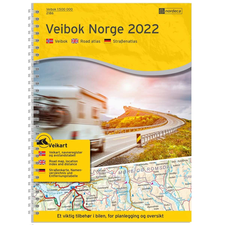 Atlas routier - Norvège | Nordeca atlas Nordeca 