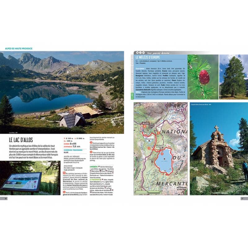 Beau livre - Les plus belles randonnées de France : Découverte de la nature | Chamina beau livre Chamina 