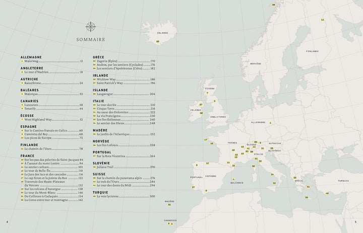 Beau livre - Randonnées en Europe : Plus de 40 mini-treks de 1 à 8 jours | Le Routard beau livre Hachette 