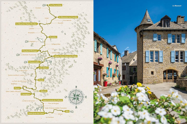 Beau livre - Sur les chemins de Stevenson les Cévennes et autres chemins européens | Gallimard beau livre Gallimard 