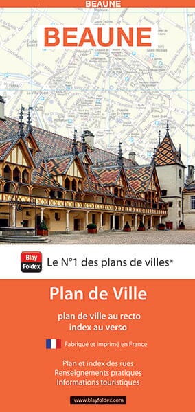 Beaune, Côte-d’Or - Plan de ville | Blay Foldex carte pliée Blay Foldex 