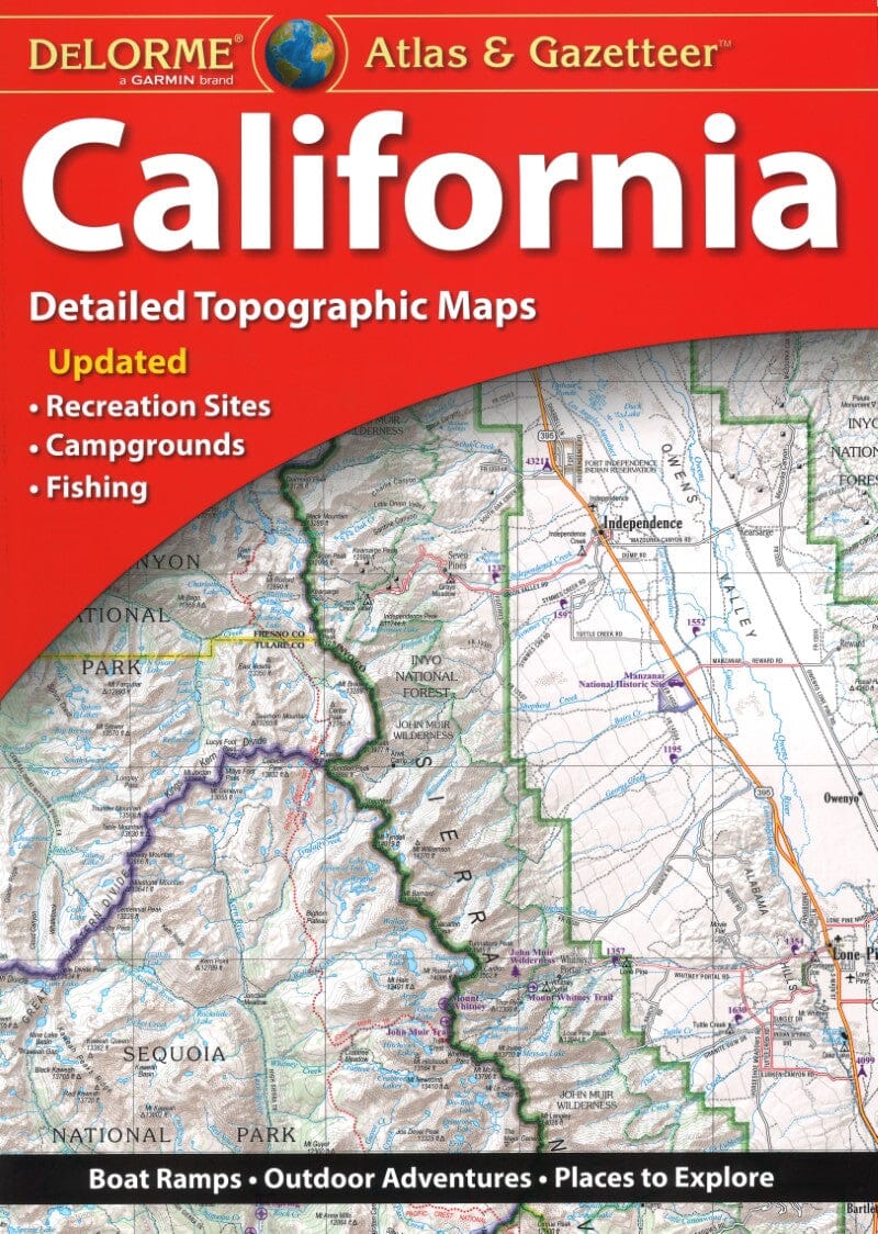 California Atlas & Gazetteer | DeLorme atlas DeLorme 