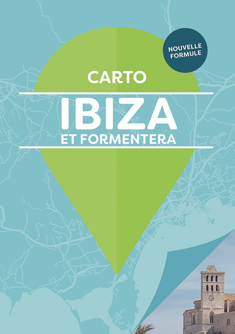 Carnet de poche de cartes détaillées - Ibiza et Formentera | Cartoville carte pliée Gallimard 