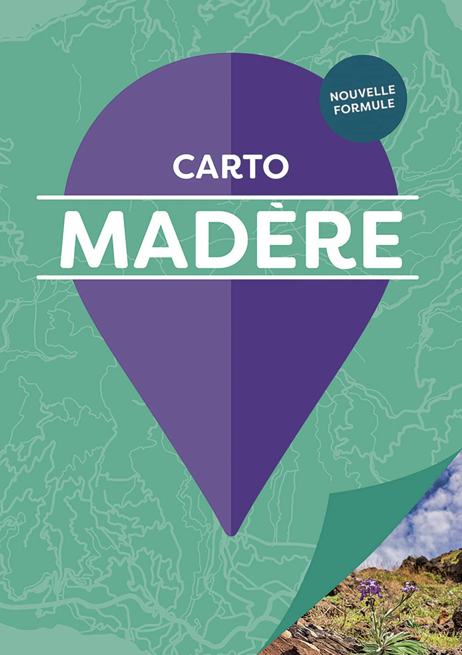 Carnet de poche de cartes détaillées - Madère | Cartoville carte pliée Gallimard 