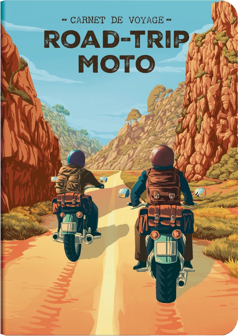 Carnet de voyage - Road-trip Moto (format poche) | Aventura guide pratique Aventura 