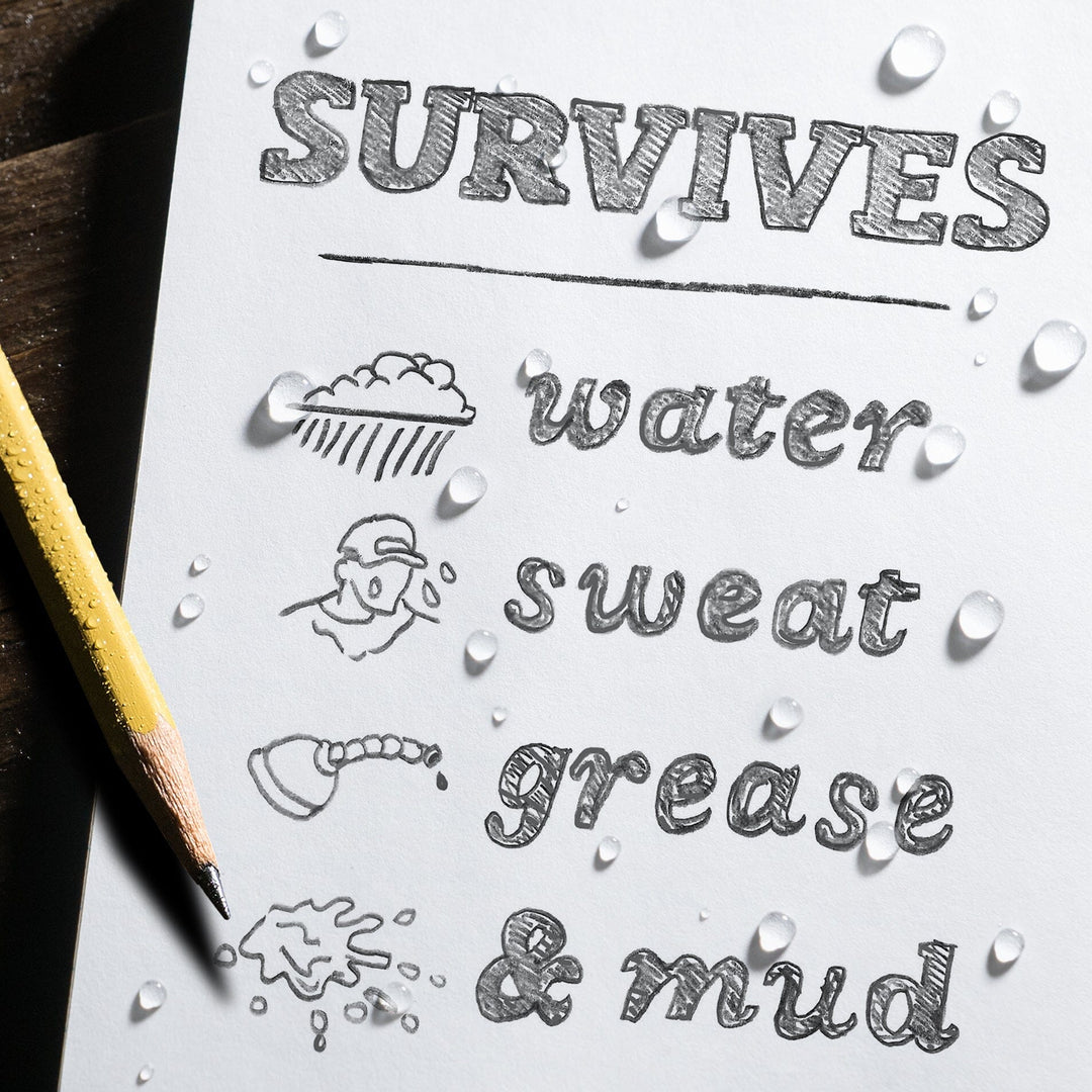 Carnet de voyage waterproof Rite in the Rain 10x15 cm – Spirale supérieure | Rite in the Rain accessoire de voyage Rite in the Rain 