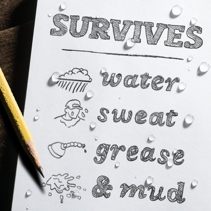 Carnet de voyage waterproof Rite in the Rain 10x15 cm – Spirale supérieure | Rite in the Rain accessoire de voyage Rite in the Rain 