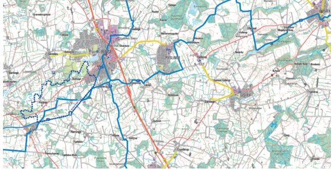 Carte cycliste et pédestre - Fionie / Fyn (Danemark) | Scanmaps carte pliée Scanmaps 