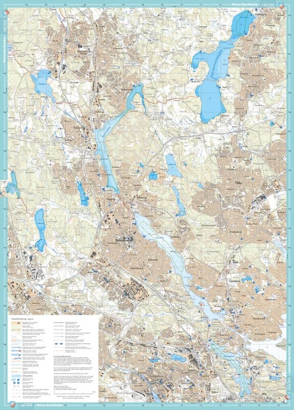 Carte de patinage - Stockholm (Suède) | Calazo carte pliée Calazo 