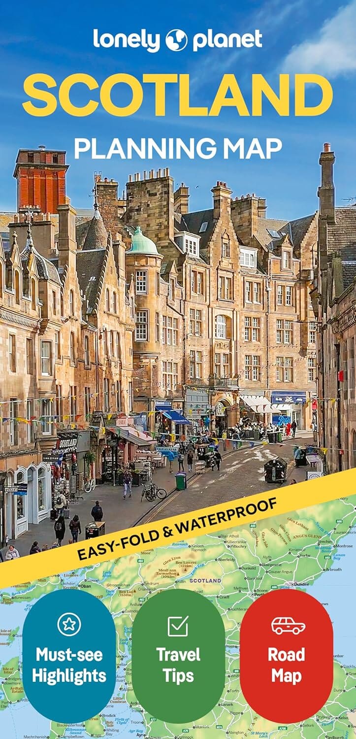 Carte de planification (en anglais) - Scotland | Lonely Planet carte pliée Lonely Planet EN 