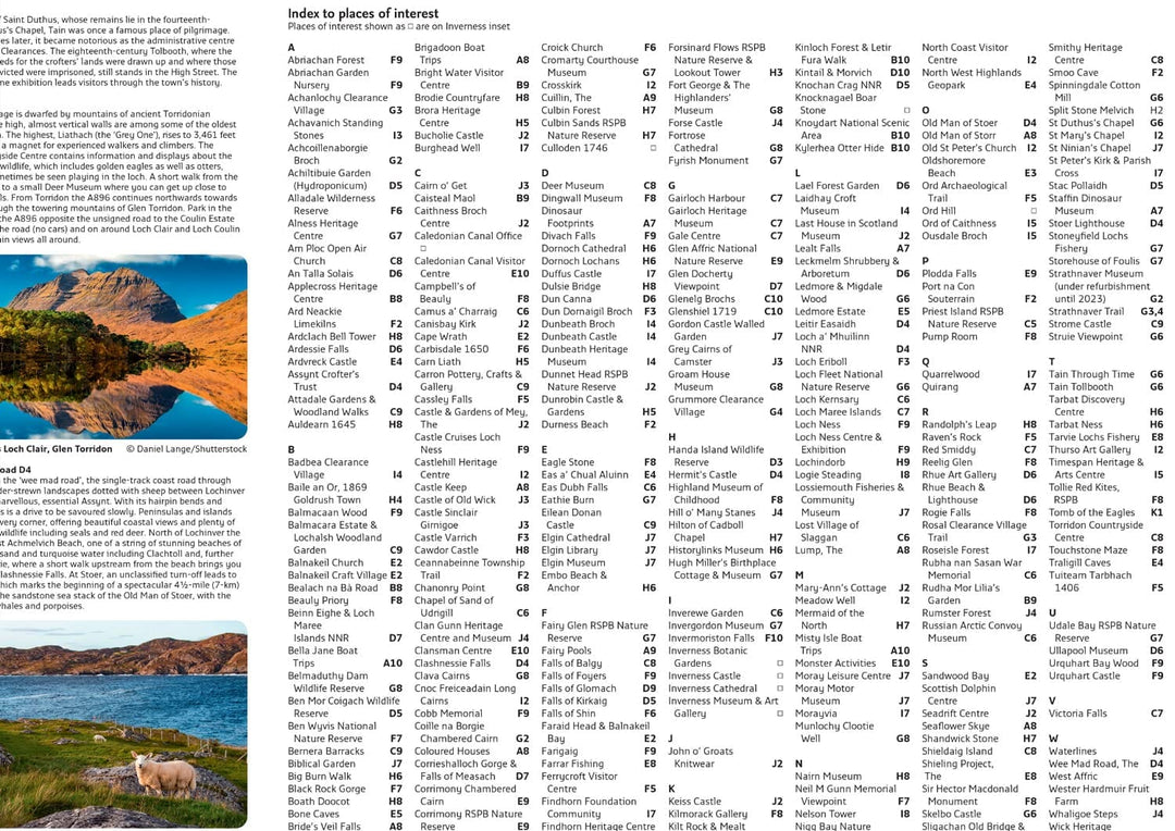 Carte de poche - Scotland’s North Coast 500 Route Official Map | Collins carte pliée Collins 