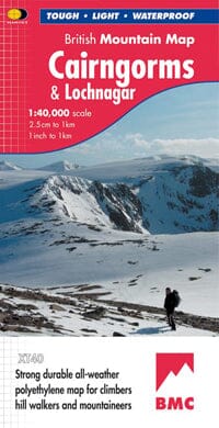 Carte de randonnée - Cairngorms & Lochnagar XT40 BMM | Harvey Maps - British Mountain carte pliée Harvey Maps 