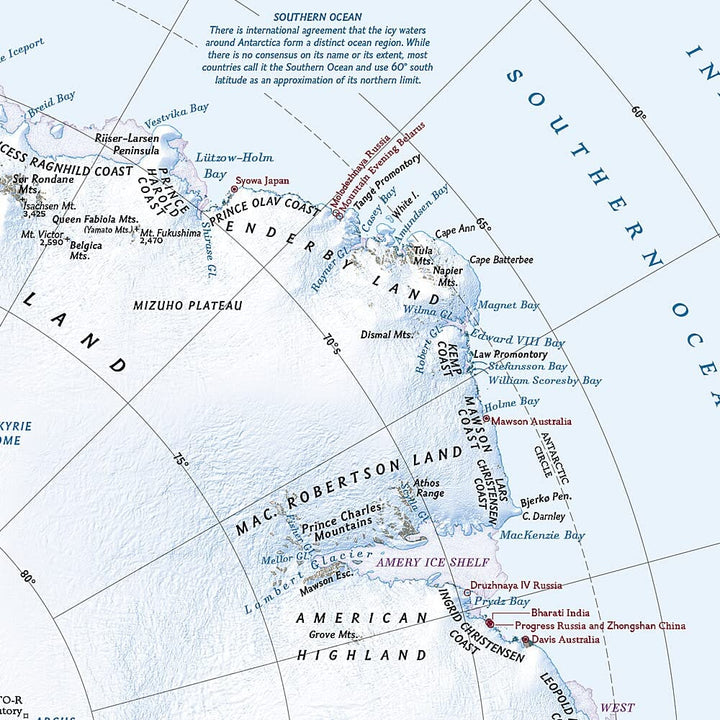 Carte de référence - Amérique du Sud | National Geographic carte pliée National Geographic 