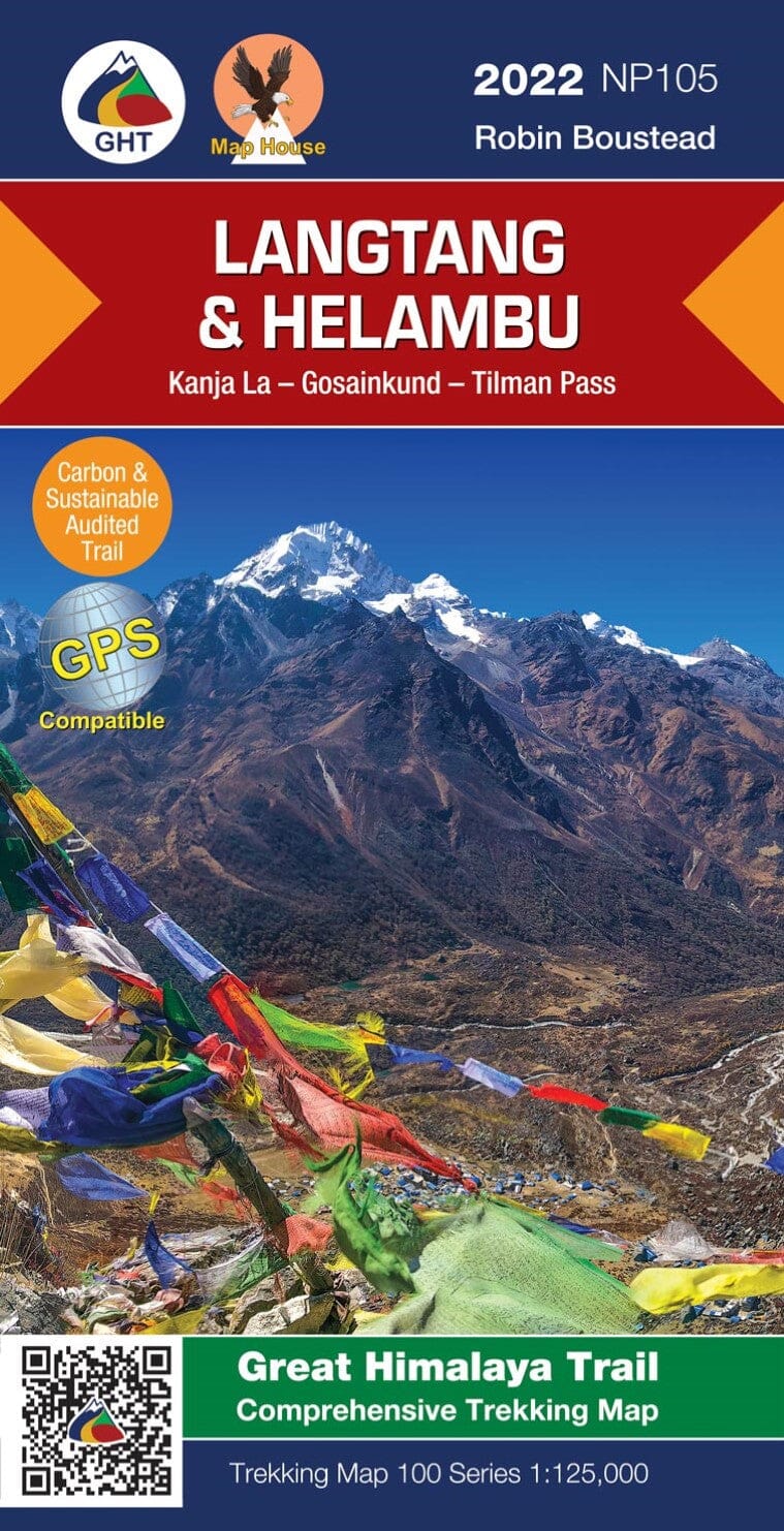 Carte de trekking - Langtang et Helambu (NP105) | Himalayan MapHouse carte pliée Himalayan MapHouse 