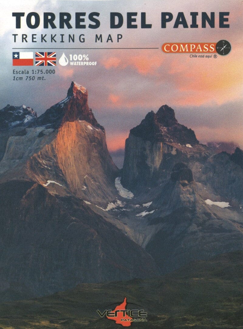 Carte de trekking - Torres Del Paine (Chili) | COPEC carte pliée COPEC 